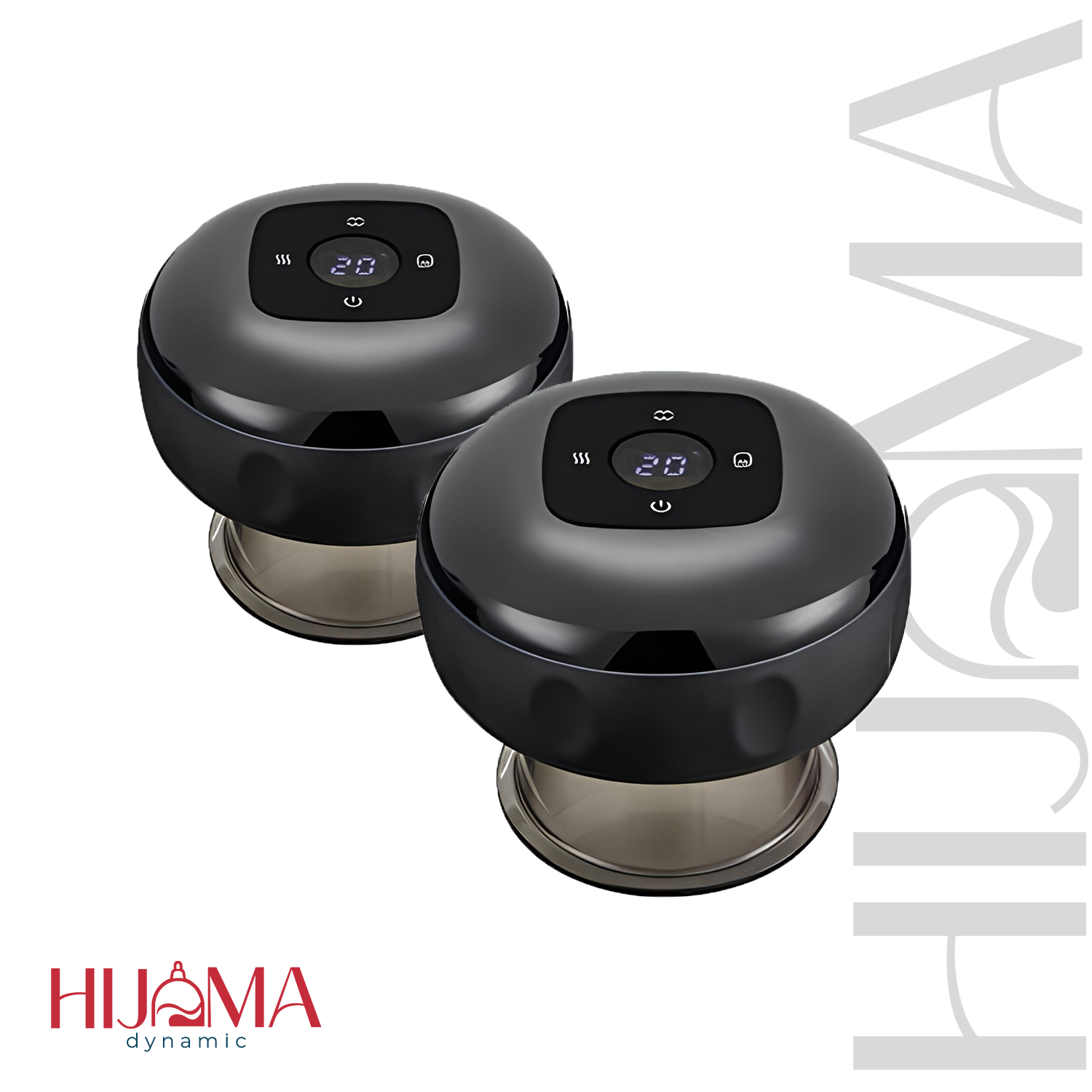 Hijama Dynamic - Electric Cupping Massager 2 Pack